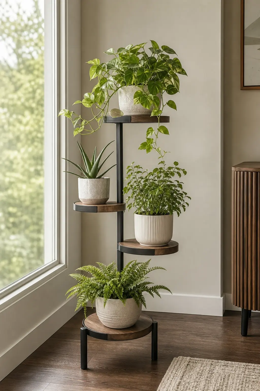 Modern Plant Stand Ideas for Stylish Home Decor
