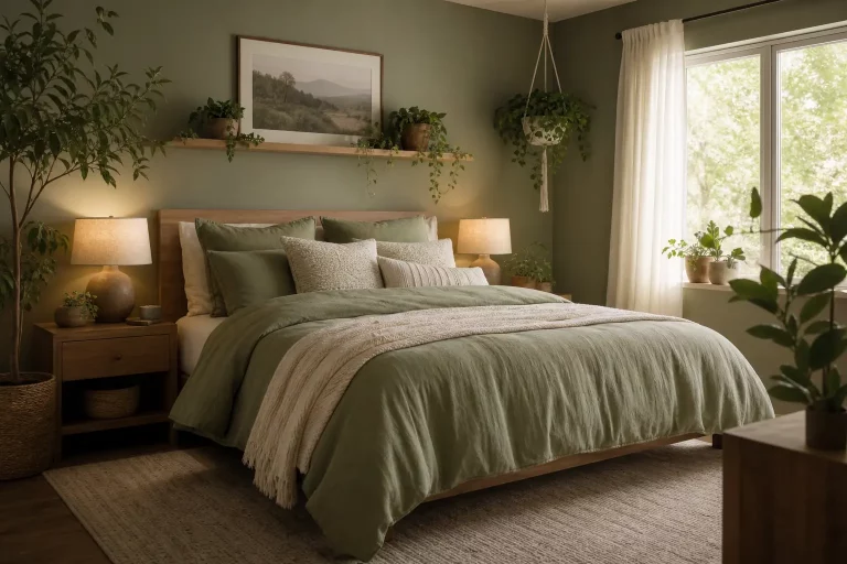 Cozy Sage Green Bedroom Ideas
