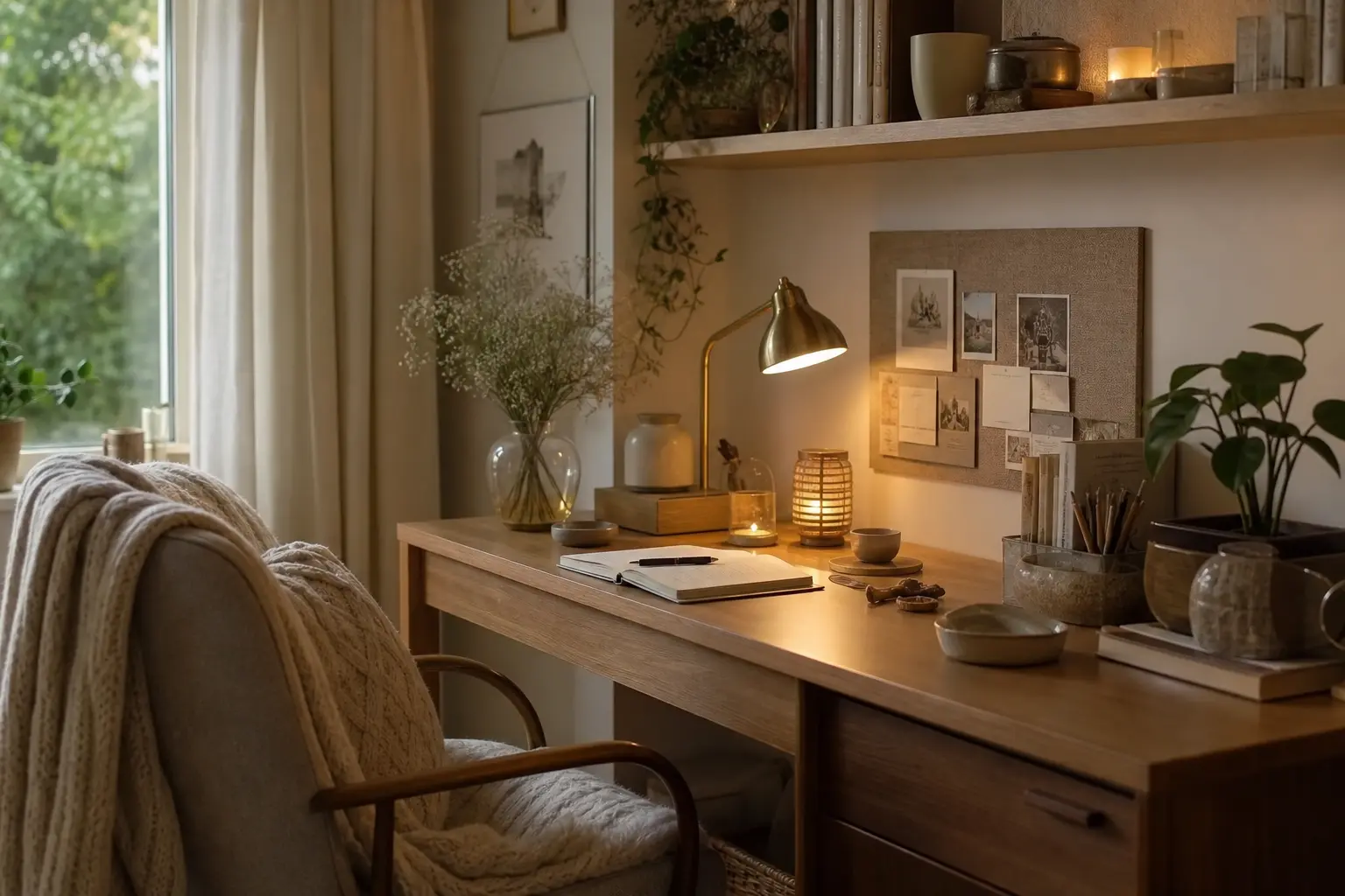 Cozy Desk Setup Ideas