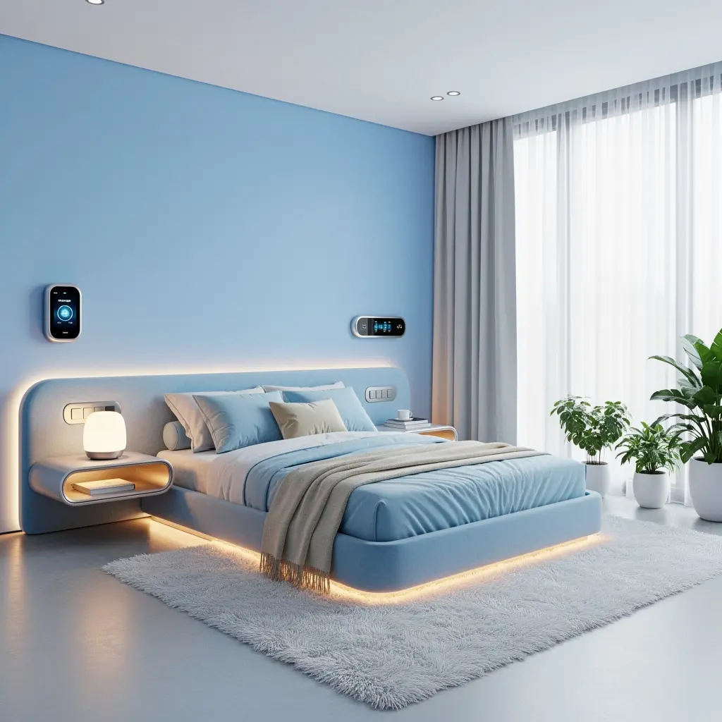 Sky Blue Dream Bedroom