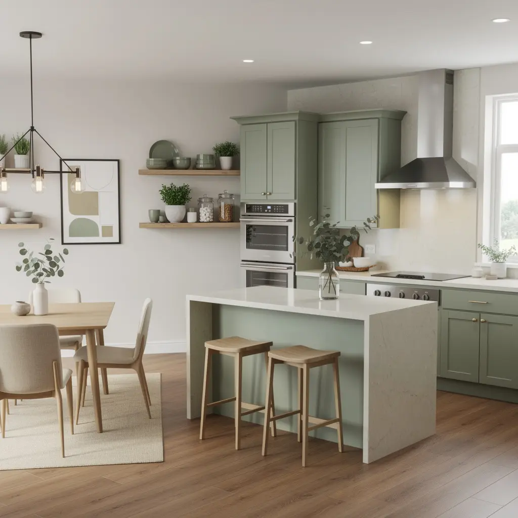 Modern Sage Green Kitchen Decor Ideas