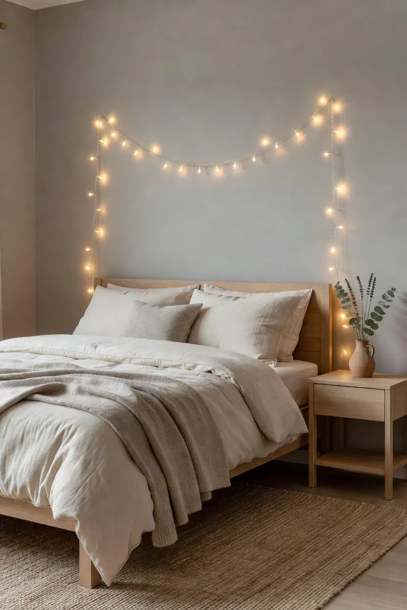 Cozy Bedroom Ideas with Fairy Lights