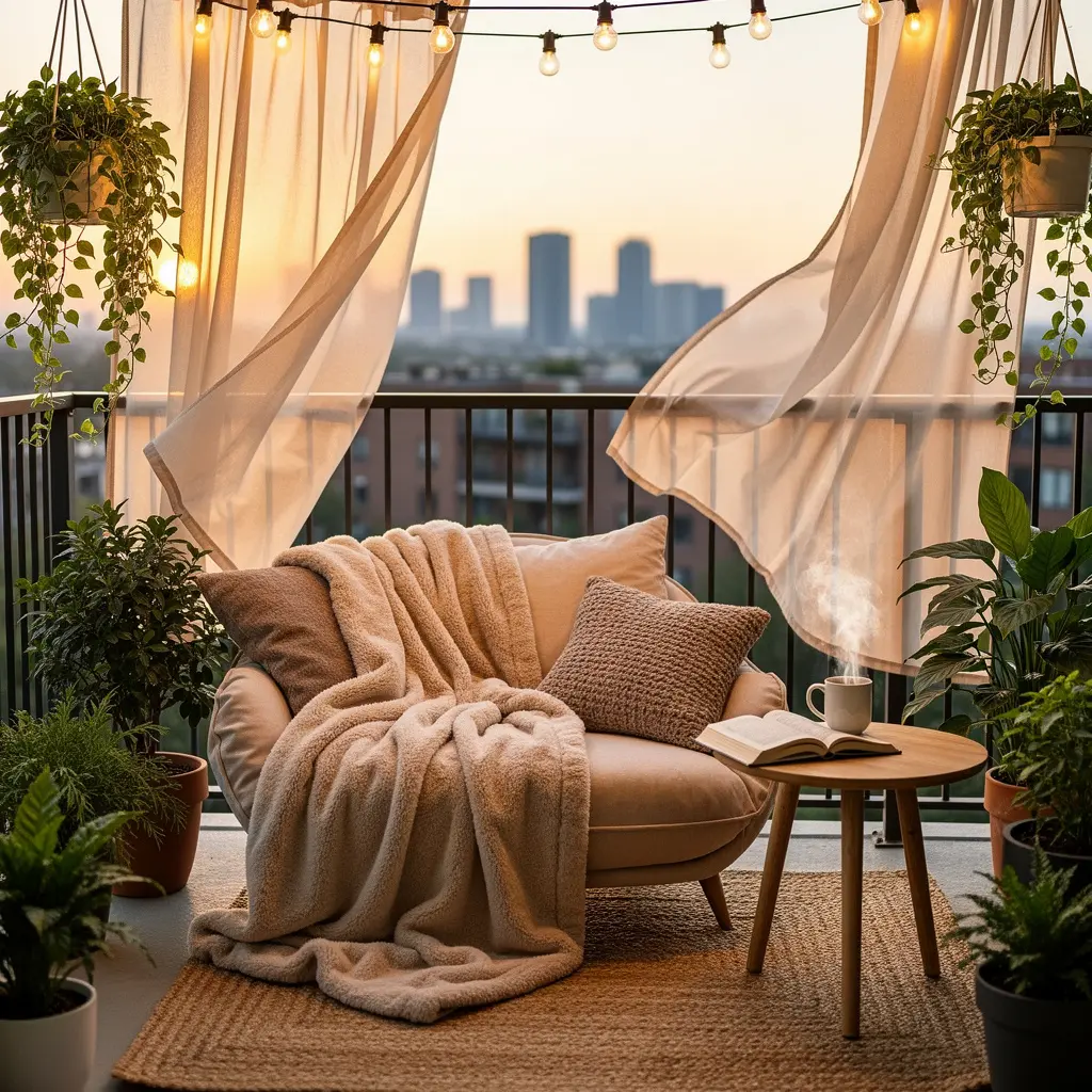 Cozy Balcony Retreat
