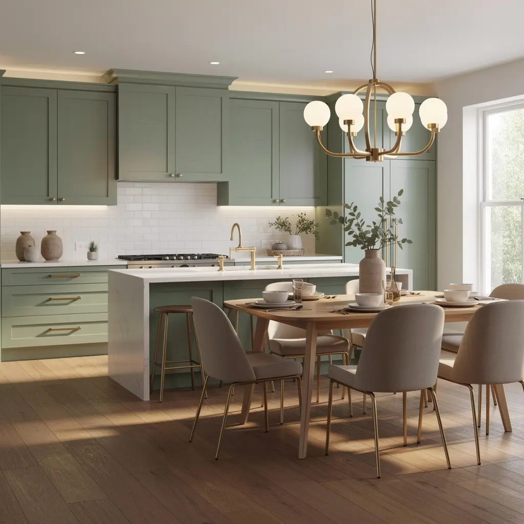 Modern Sage Green Kitchen Decor Ideas