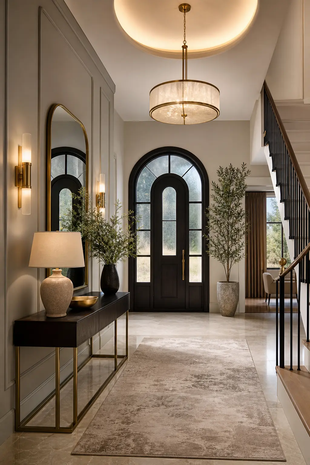 Modern Luxury Foyer Design Ideas