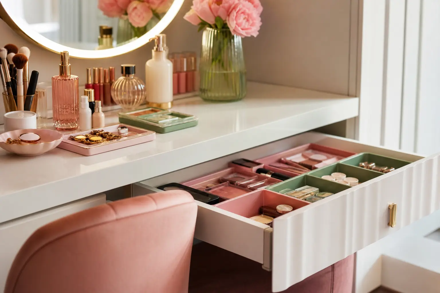 Modern Dopamine Vanity Ideas
