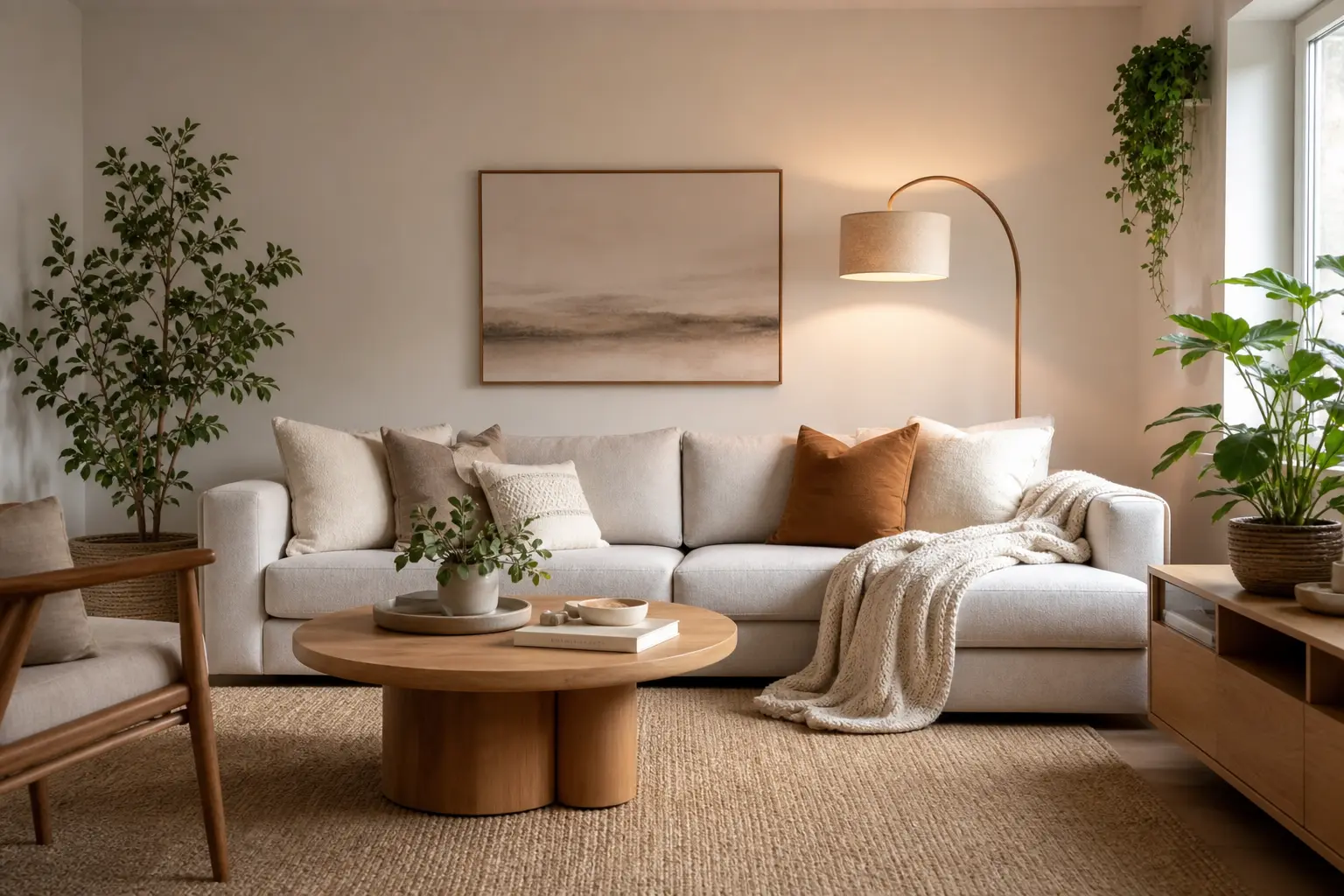 Cozy Scandinavian Living Room Ideas