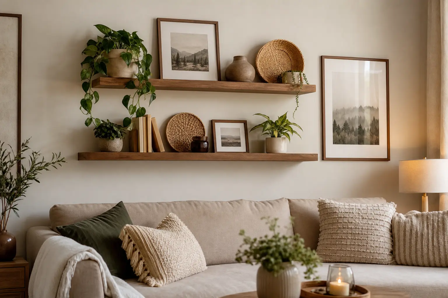 Cozy Living Room Wall Decor Ideas