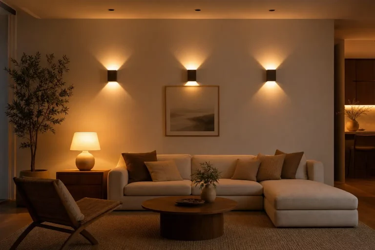 Warm Ambient Wall Lighting Ideas