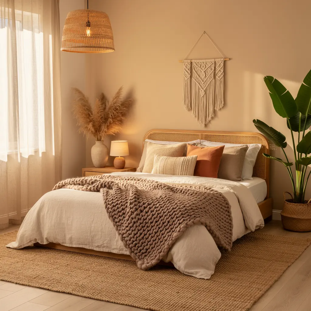 Cozy Boho Bedroom