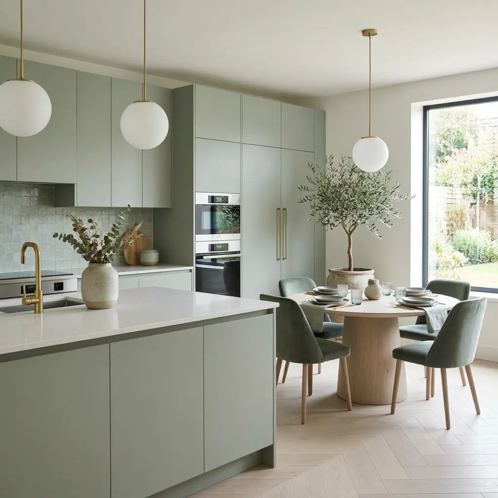 Modern Sage Green Kitchen Decor Ideas