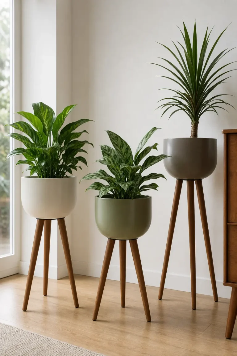 Modern Plant Stand Ideas for Stylish Home Decor