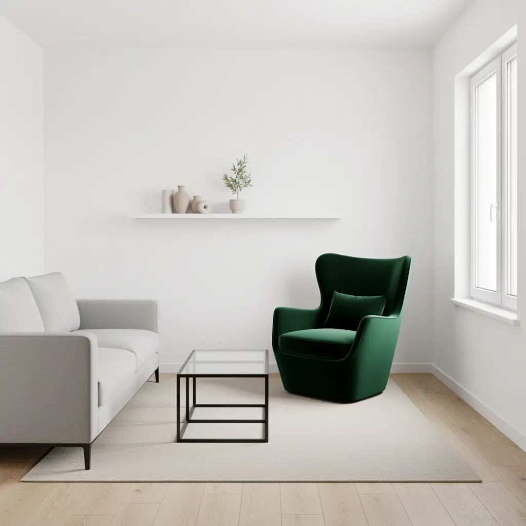 Minimalist Small Living Room