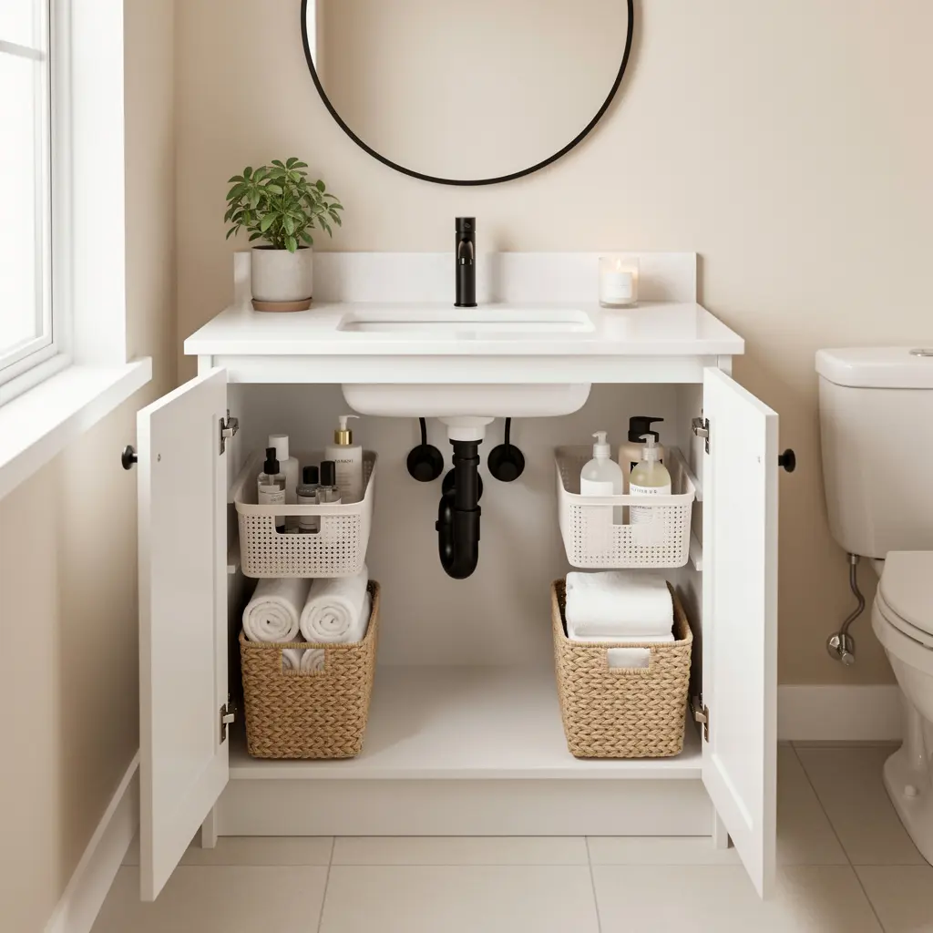 Small Bathroom Decor and Organization