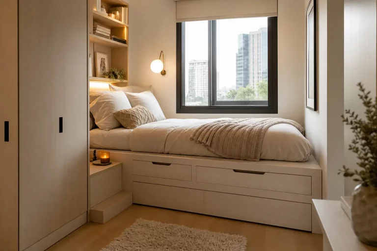 Tiny Apartment Bedroom Ideas