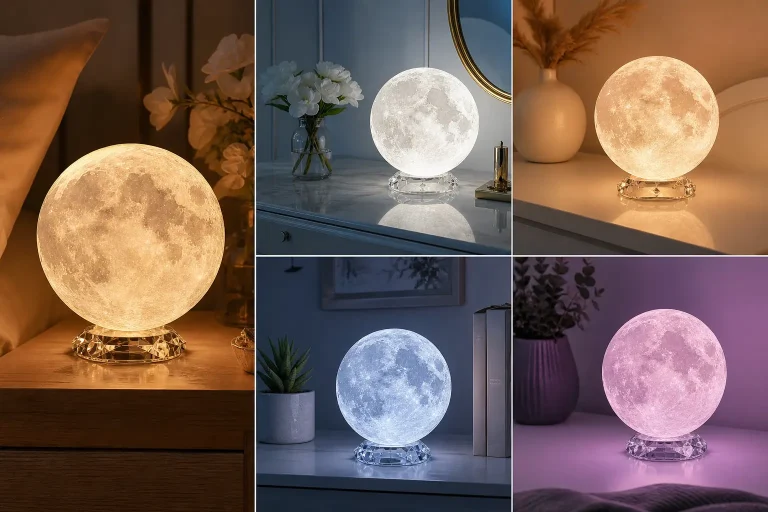 Crystal Moon Lamp Ideas