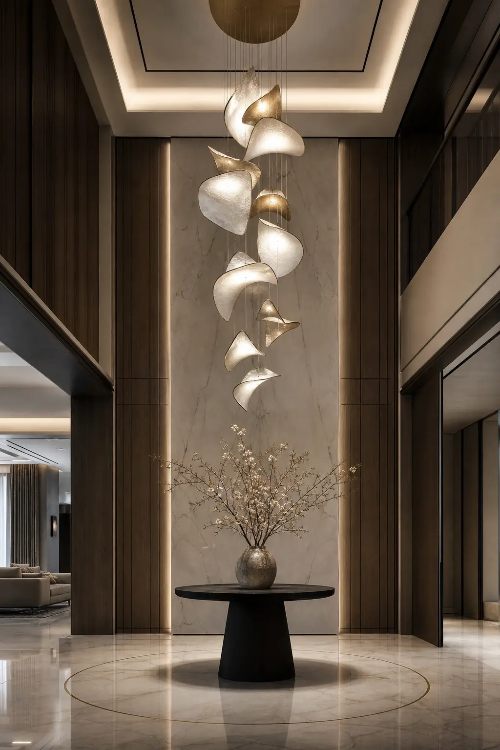 Modern Luxury Foyer Design Ideas