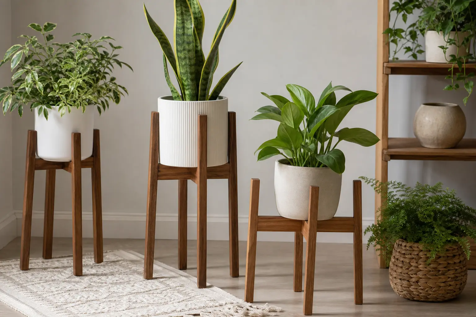 Modern Plant Stand Ideas for Stylish Home Decor