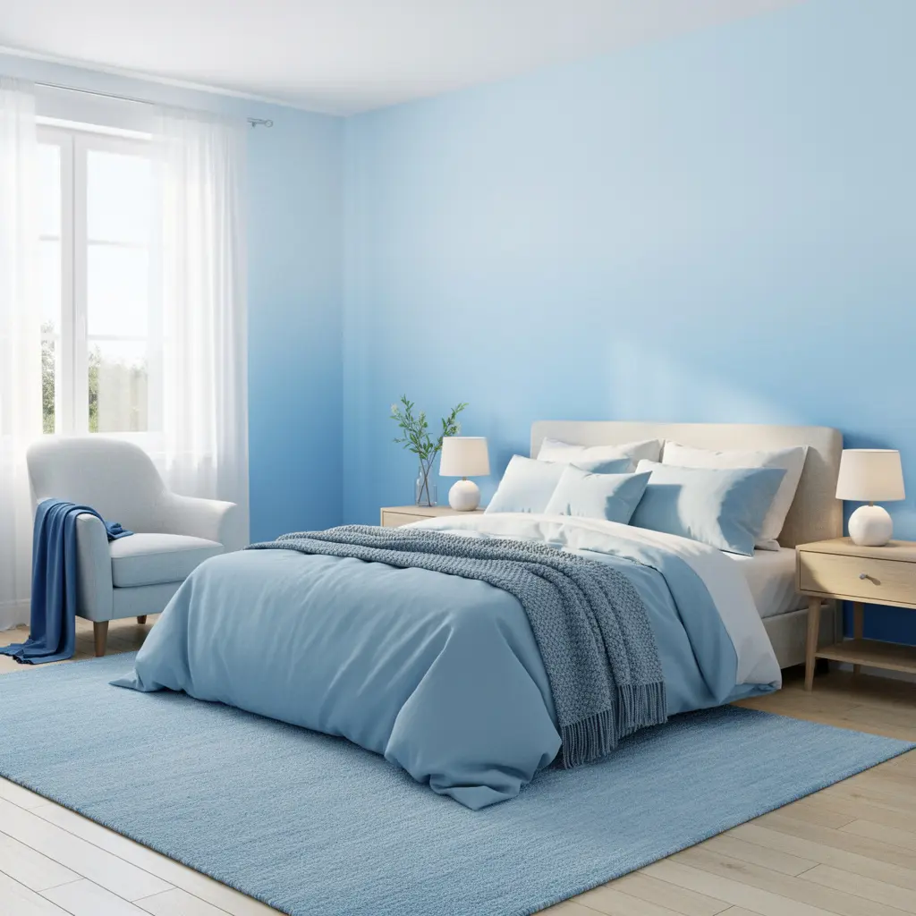 Sky Blue Dream Bedroom