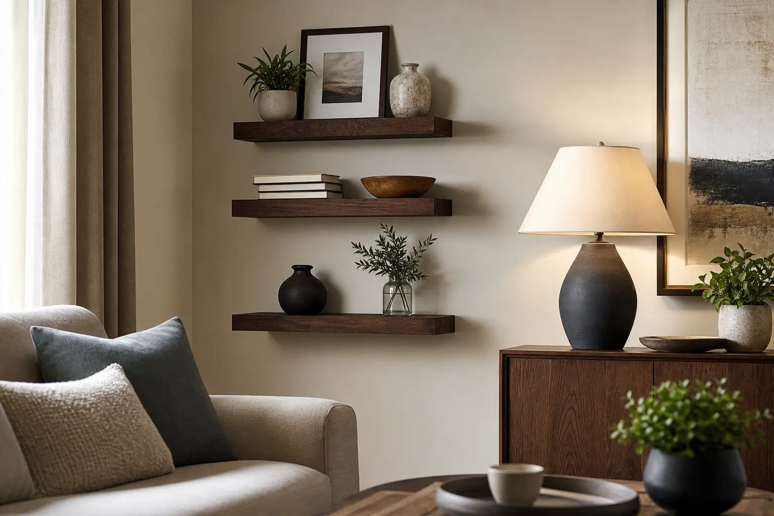 Small Floating Wall Shelves for Home Decor