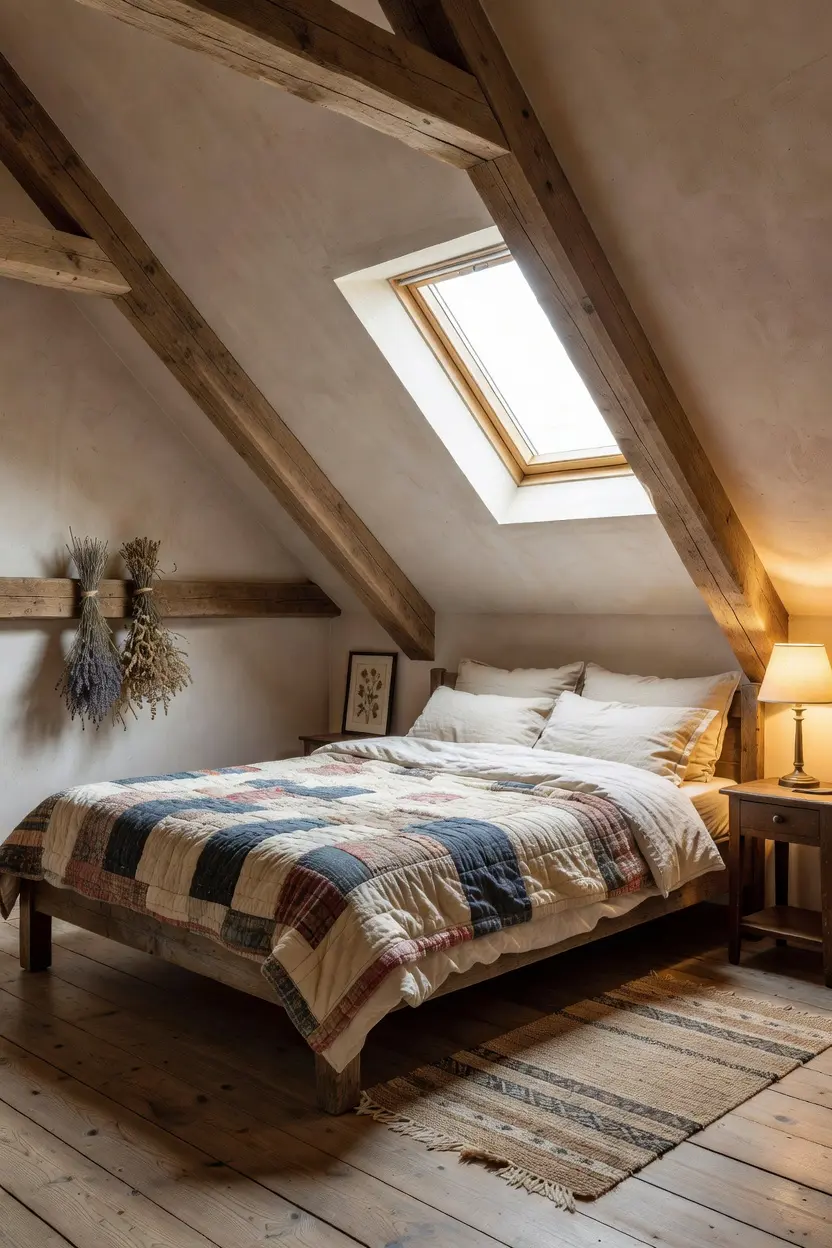 Aesthetic Attic Bedroom Ideas