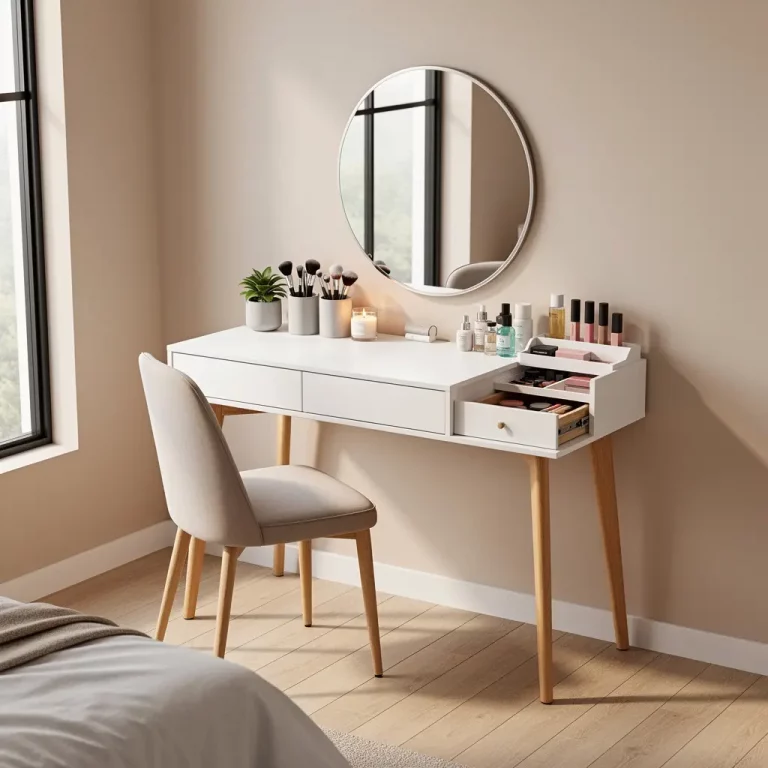 Smart Vanity Organizer Desk