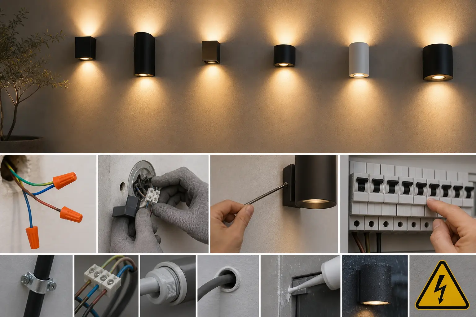 Warm Ambient Wall Lighting Ideas