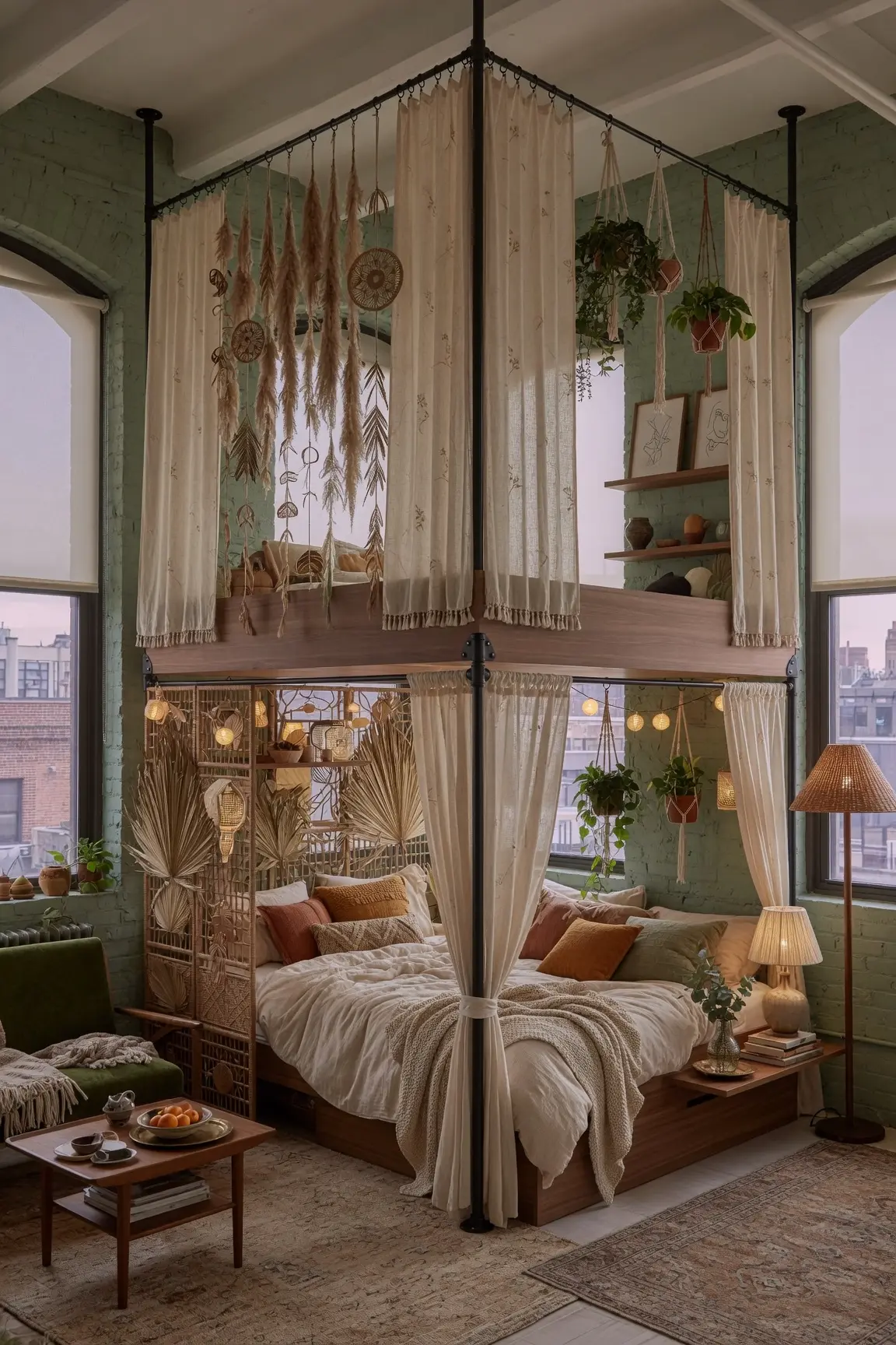 Aesthetic Loft Bedroom Ideas