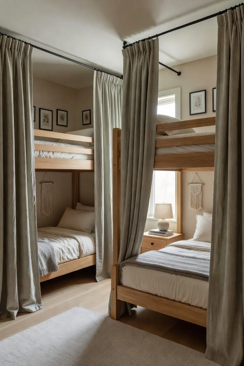 Aesthetic Bunk Bed Bedroom Ideas