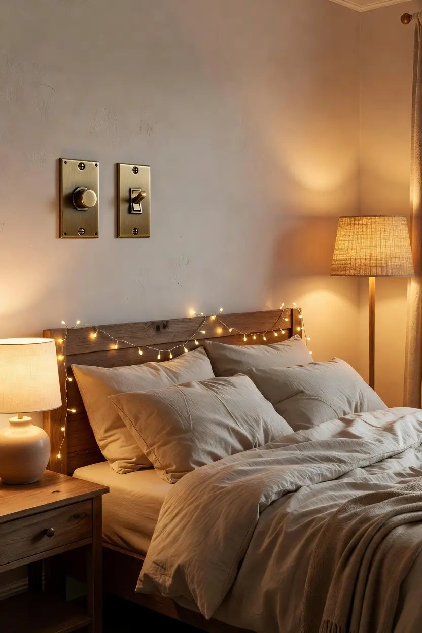 Cozy Bedroom Decor Ideas with Warm Lighting