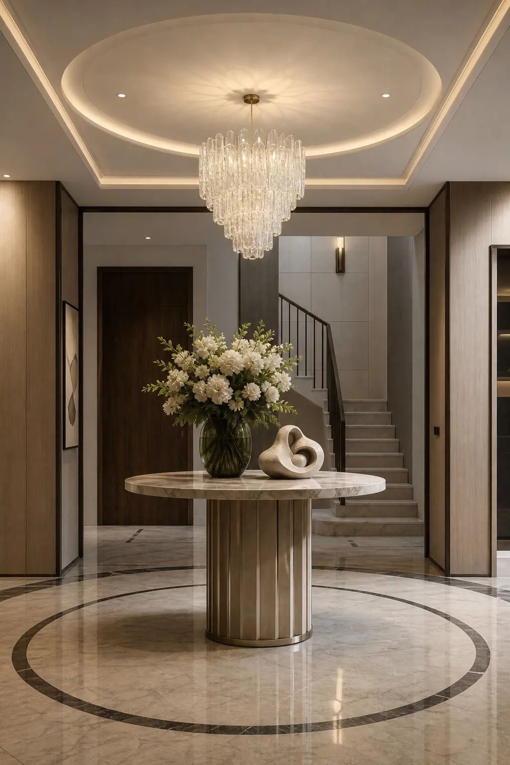 Modern Luxury Foyer Design Ideas