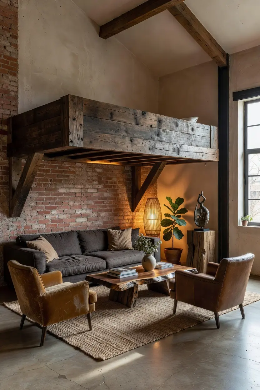 Aesthetic Loft Bedroom Ideas