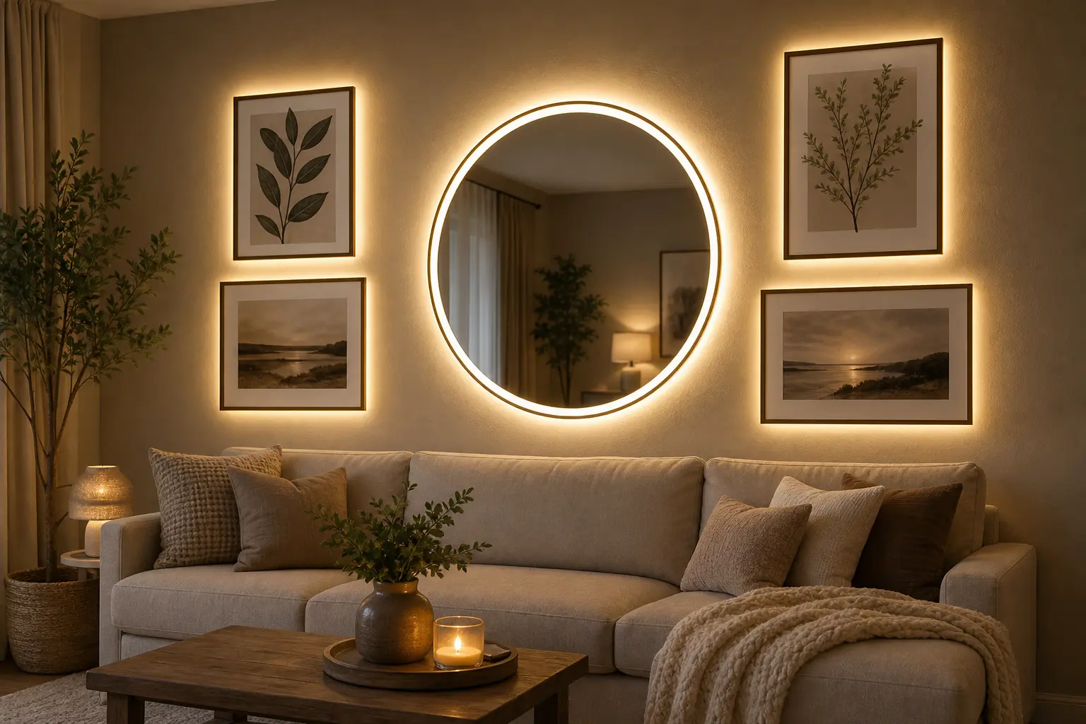Cozy Living Room Wall Decor Ideas