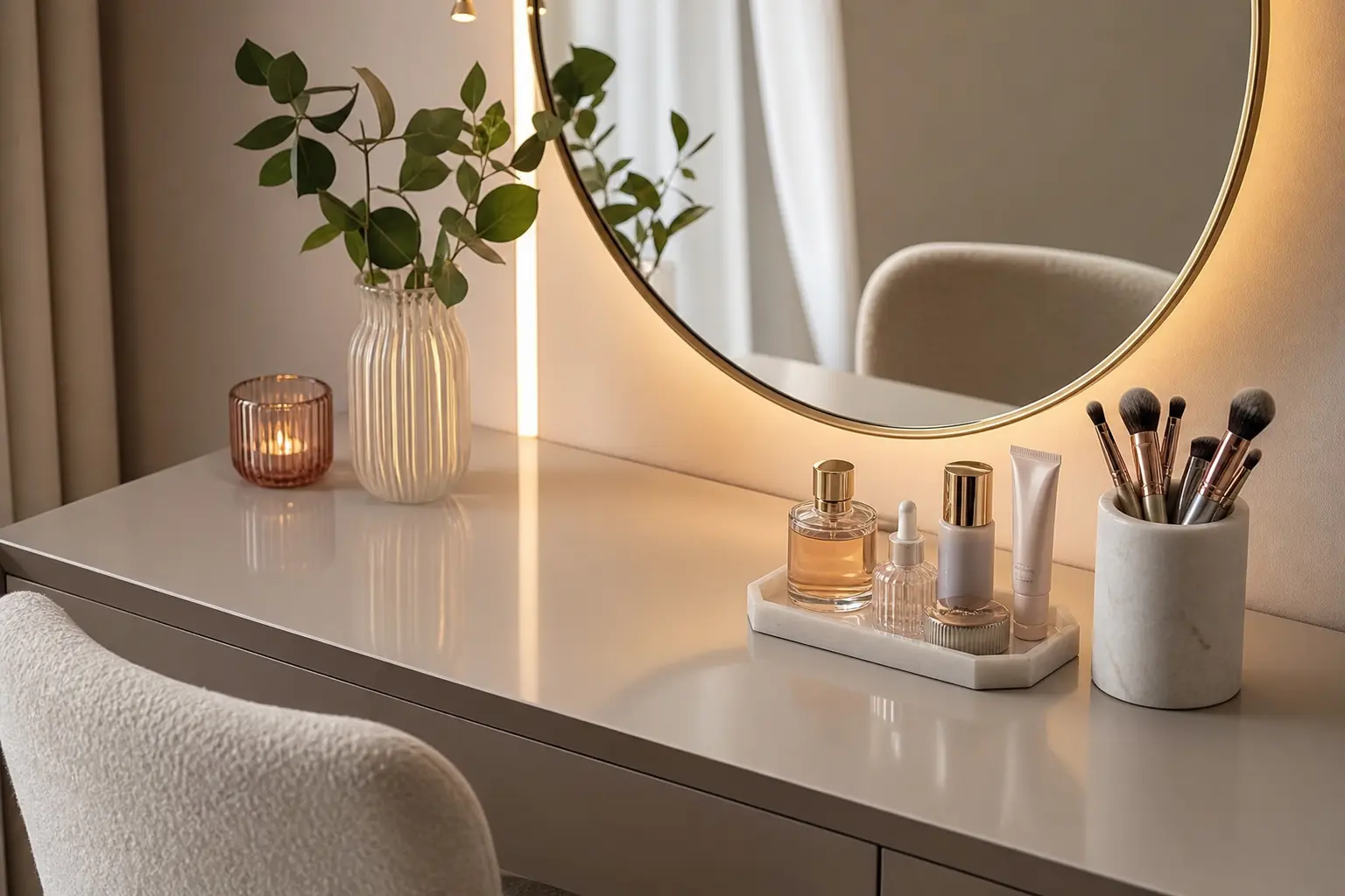 Modern Dopamine Vanity Ideas