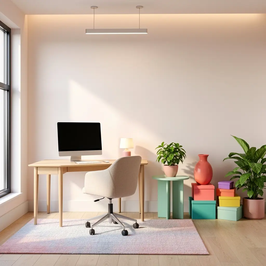 Dopamine-Decor Inspired Home Office Ideas