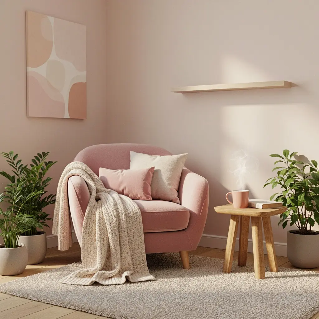 Cozy Pink Reading Nook Ideas