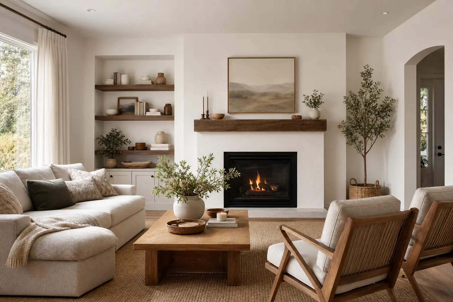 Cozy Scandinavian Living Room Ideas