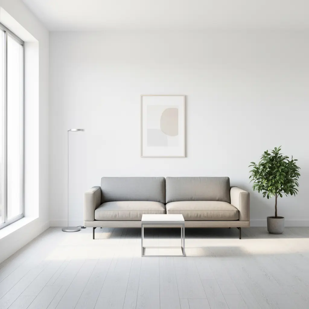 Minimalist Small Living Room