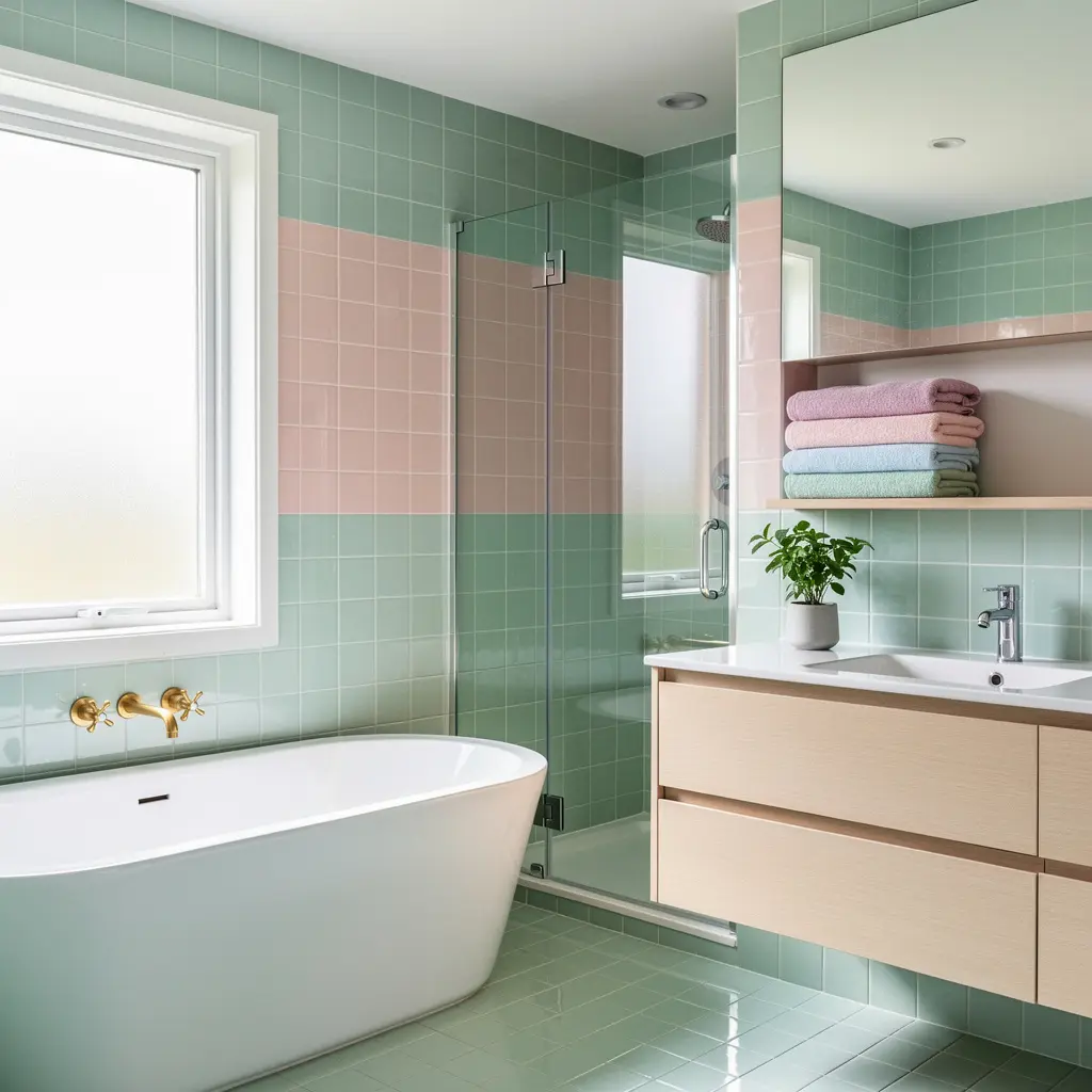 Dreamy Pastel Bathroom Ideas