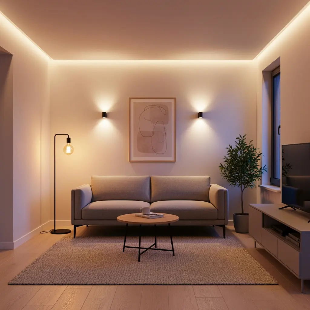 Minimalist Small Living Room