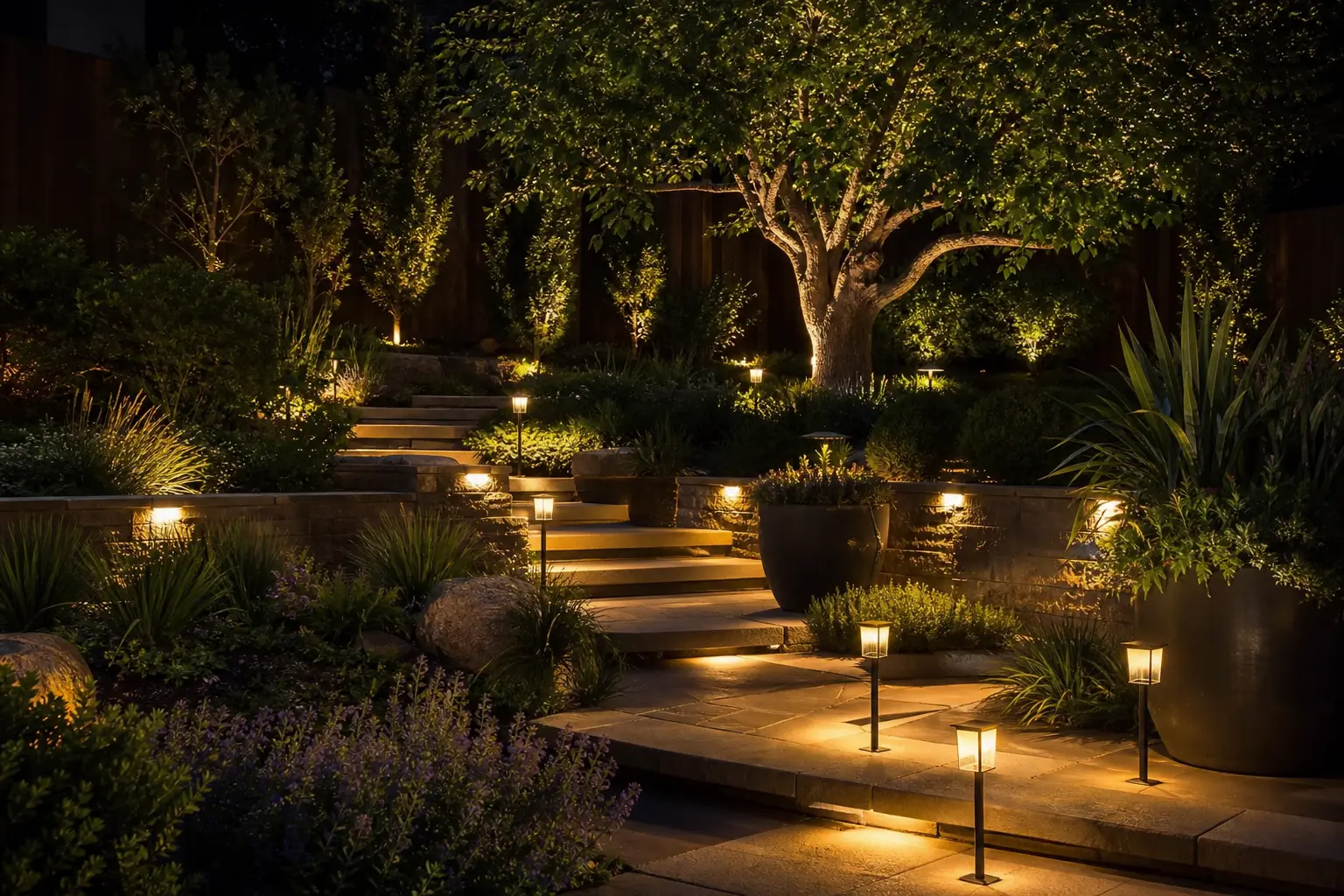 Luxury Solar Garden Lighting Ideas