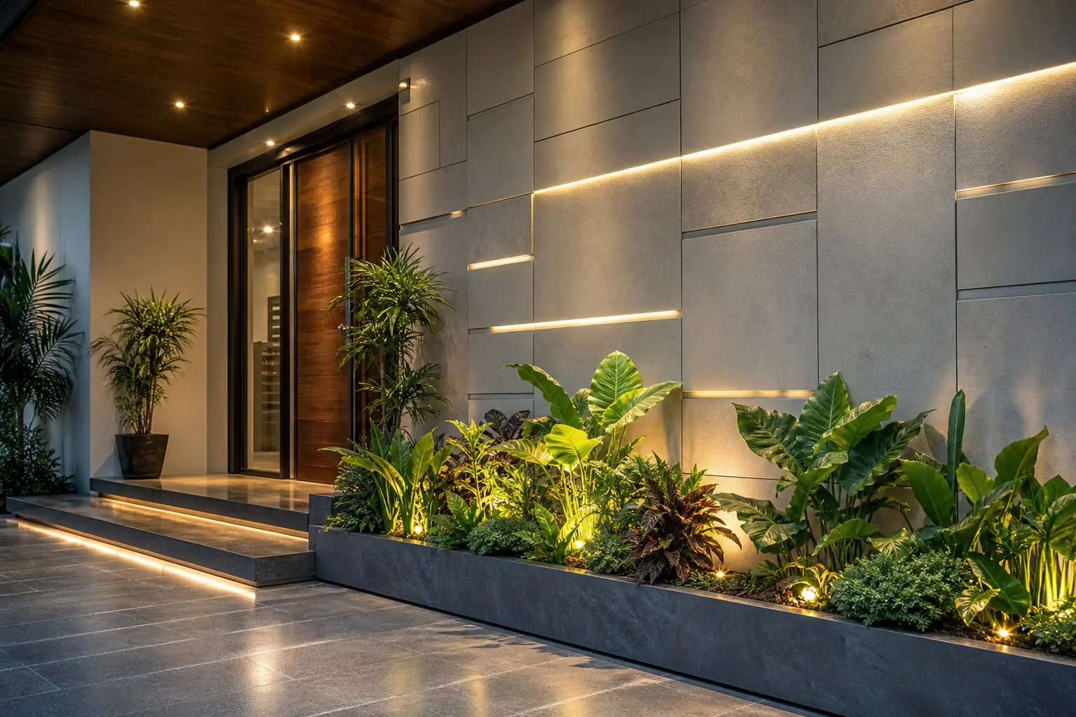 Modern Home Entrance Ideas