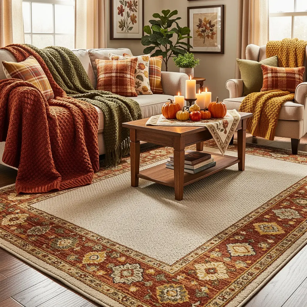Cozy Fall Village Home Decor