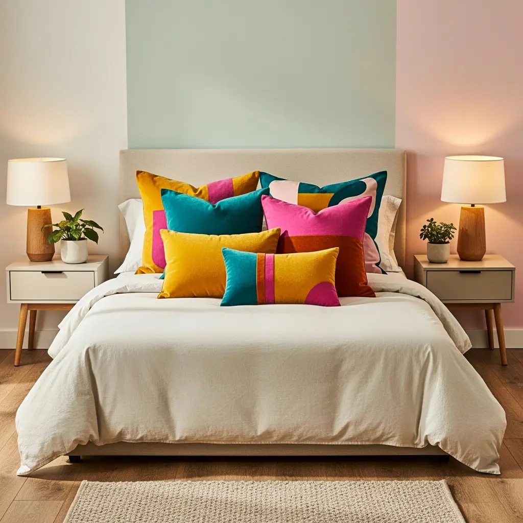 Funky Color Pop Bedroom Ideas