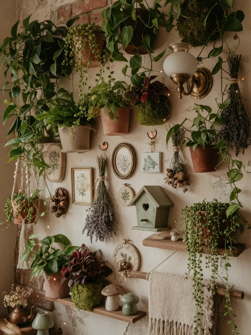 Cozy Vertical Garden Wall