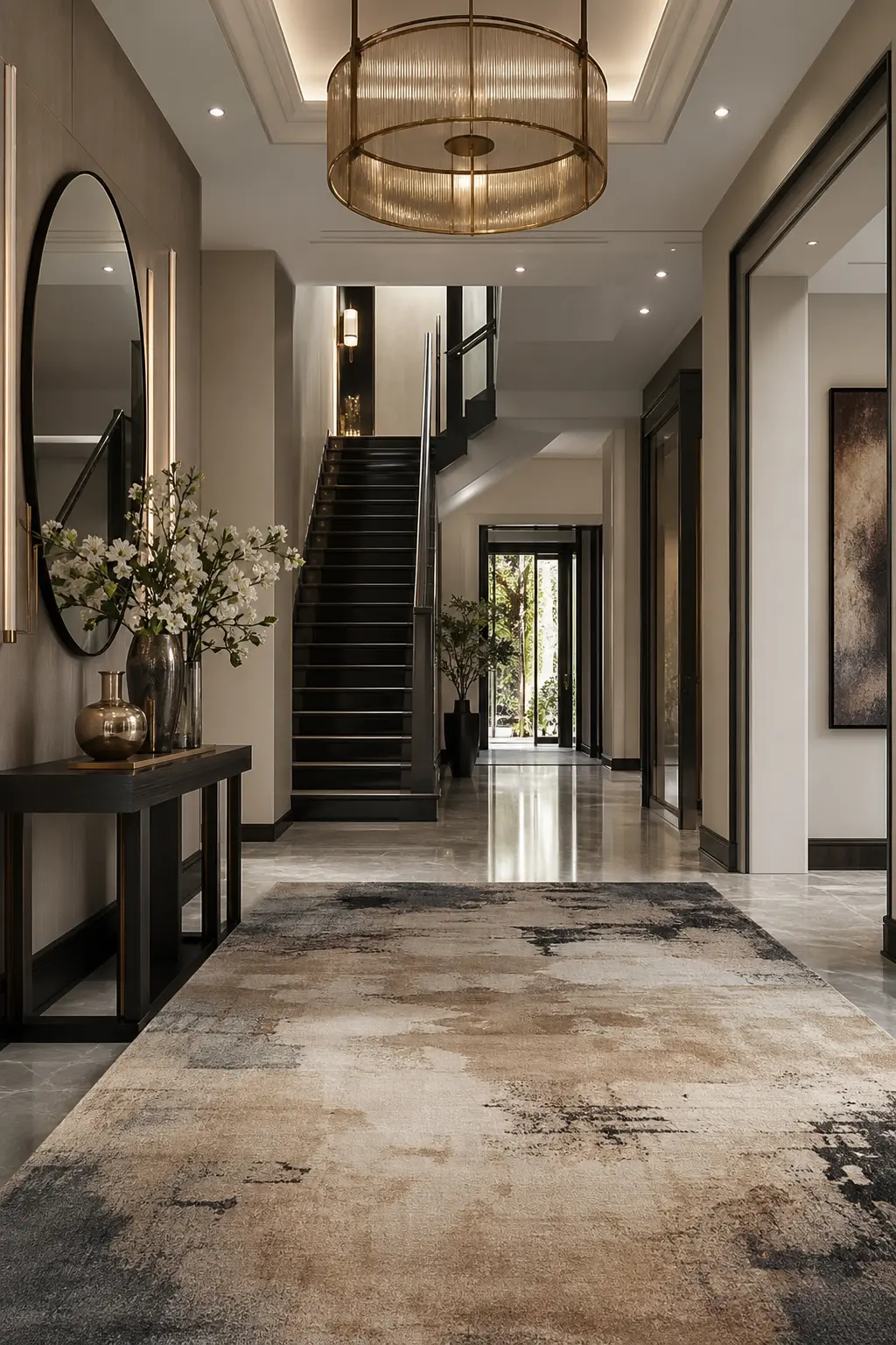 Modern Luxury Foyer Design Ideas
