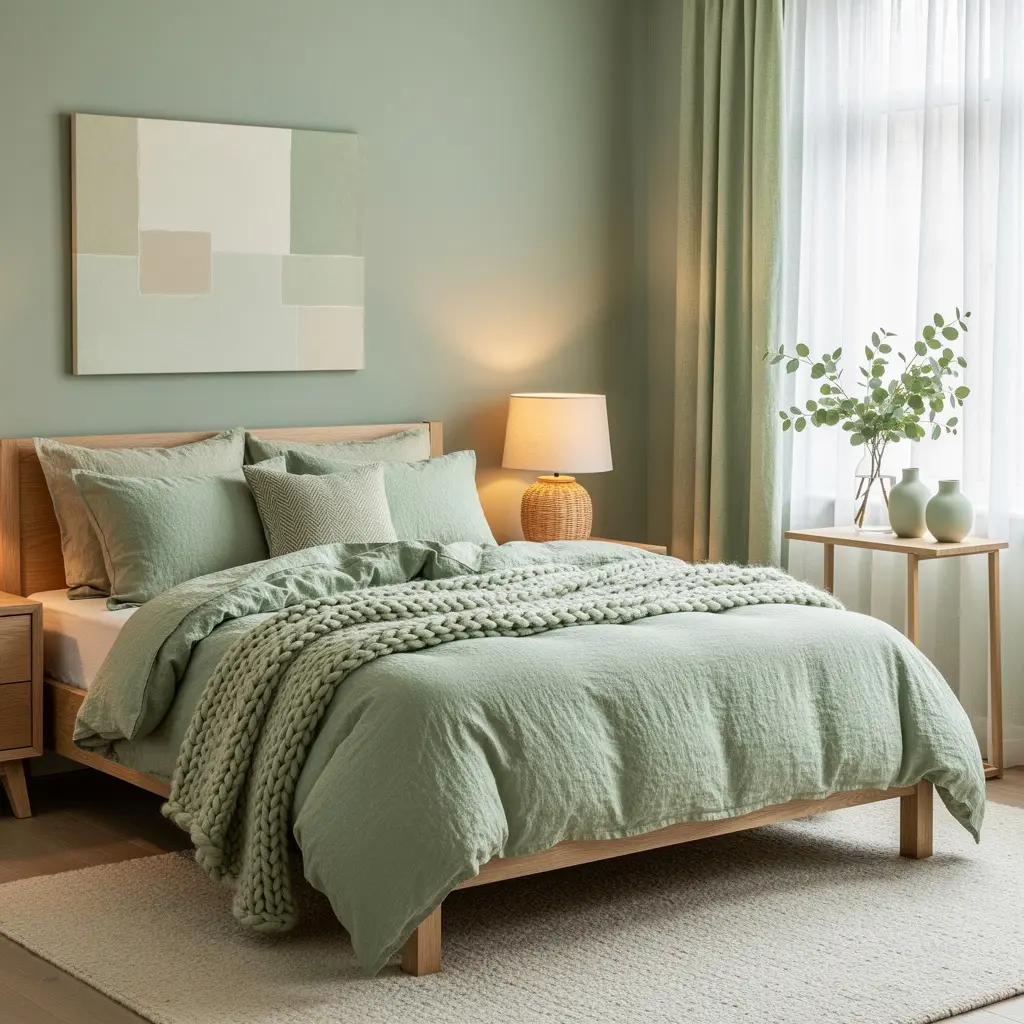 Dreamy Sage Green Bedroom Ideas