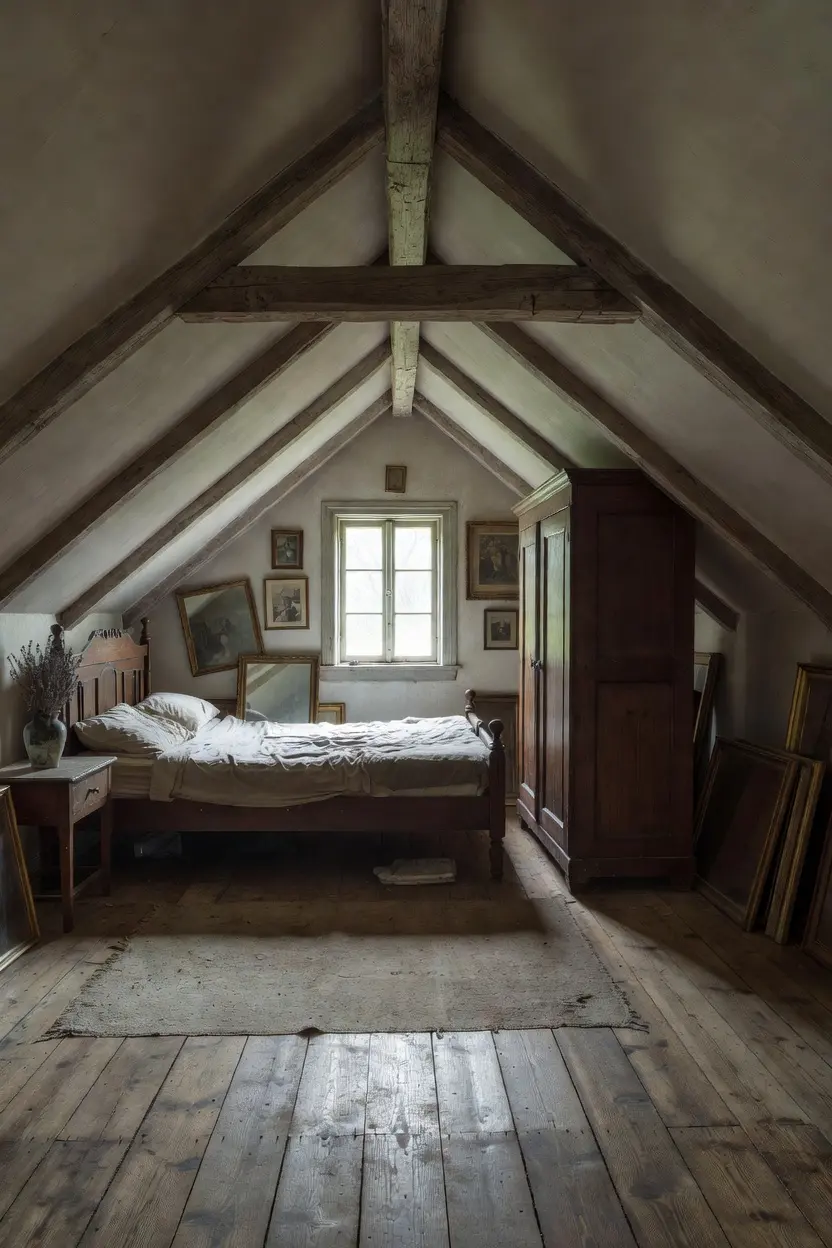 Aesthetic Attic Bedroom Ideas