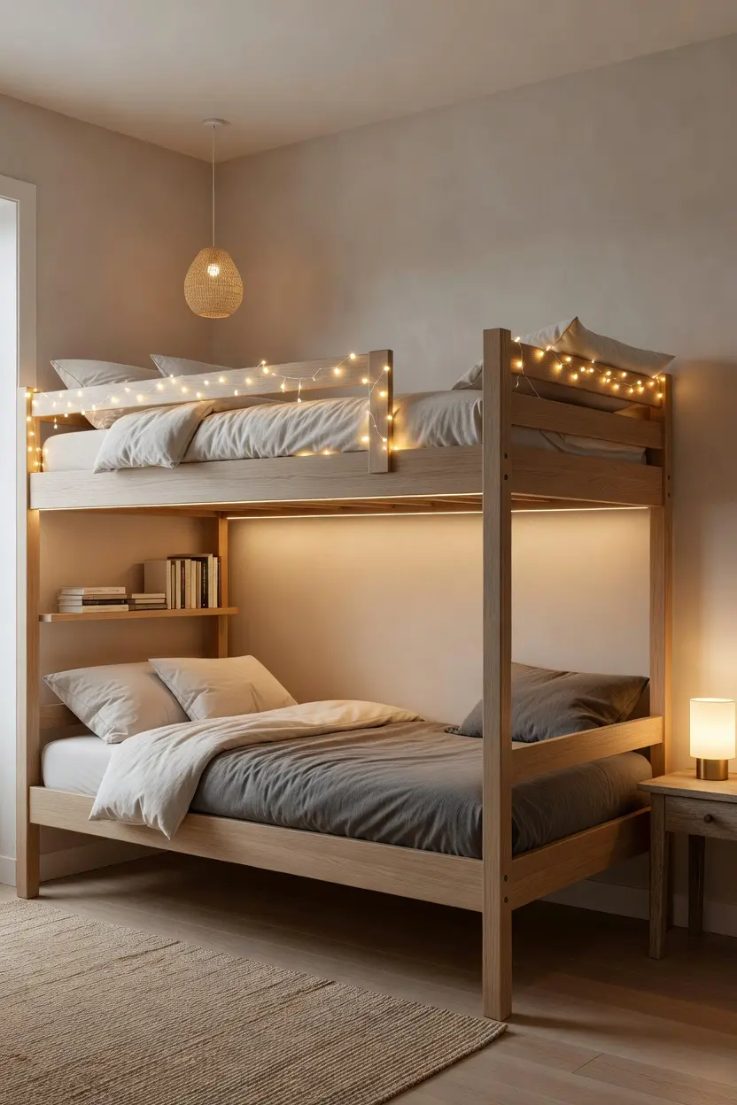 Aesthetic Bunk Bed Bedroom Ideas