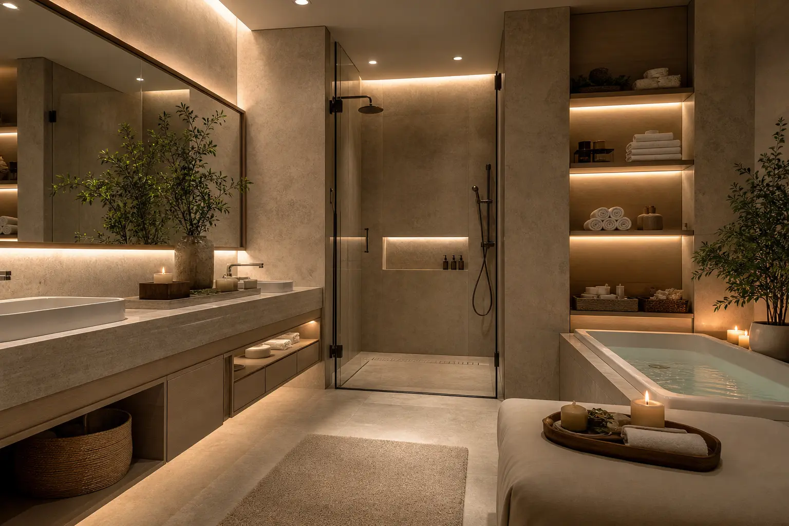 Luxury Bathroom Organization Ideas